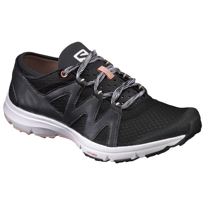 Salomon CROSSAMPHIBIAN SWIFT W Zapato De Agua Mujer - Negras - Colombia (60254-YHFN)